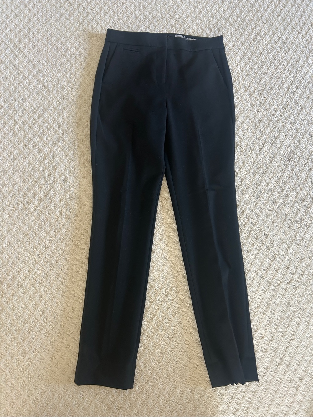 J. Crew Women’s Tall Ponte Ankle Zip  Dress Pants